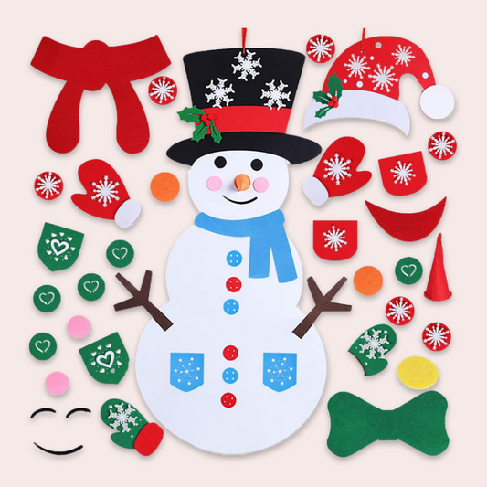 Felt snowman
